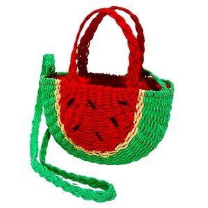 Watermelon Woven Crossbody Bag - NWT